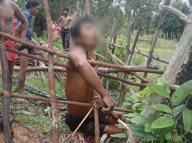 បុរសម្នាក់ធ្លាក់ពីលើចុងត្នោតស្លាប់យ៉ាងអាណោចអាធម្ម