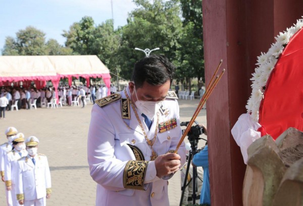 រដ្ឋបាលខេត្តកំពង់ចាម បានរៀបចំខួបអនុស្សាវរីយ៍លើកទី៦៨ នៃទិវាបុណ្យឯករាជ្យជាតិ ៩ វិច្ឆិកា និងទិវាកំណើតនៃកងយោធពលខេមរភូមិន្ទ ឆ្នាំ២០២១