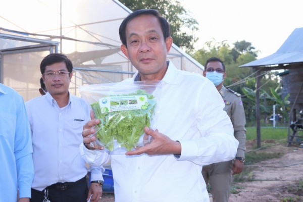 ​ភិបាល​ខេត្ត​កំពង់ធំ លើកទឹកចិត្ត​ដល់​ប្រជាពលរដ្ឋ ខិតខំ​ដាំ​បន្លែ​ធម្មជាតិ ដើម្បី​កាត់បន្ថយ​ការចំណាយ បង្កើន​ជីវភាព​ក្នុង​គ្រួសារ និង​សហគមន៍