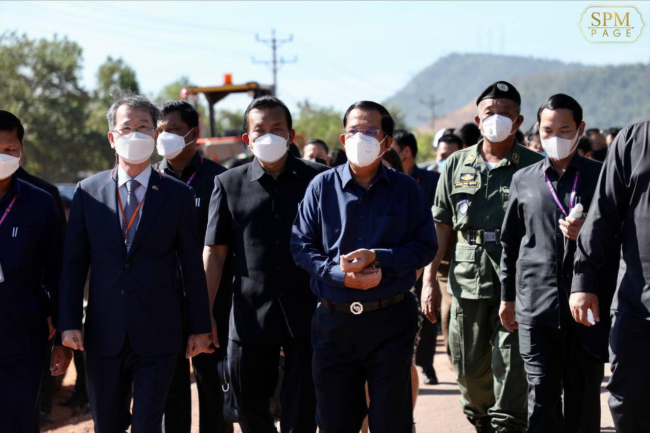 សម្តេចតេជោ ហ៊ុន សែន អញ្ជើញបើកការដ្ឋានសាងសង់ និងលើកកម្រិតគុណភាពផ្លូវជាតិលេខ៤៨