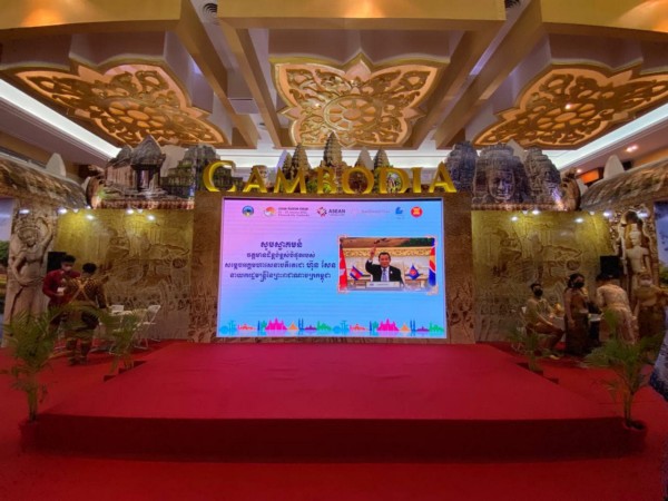 សម្ដេចតេជោ ហ៊ុន សែន អញ្ជើញជាអធិបតីក្នុងពិធីបើកជាផ្លូវការពិព័រណ៍អន្តរជាតិ នៃវេទិកាទេសចរណ៍អាស៊ានលើកទី៤០ ឆ្នាំ២០២២