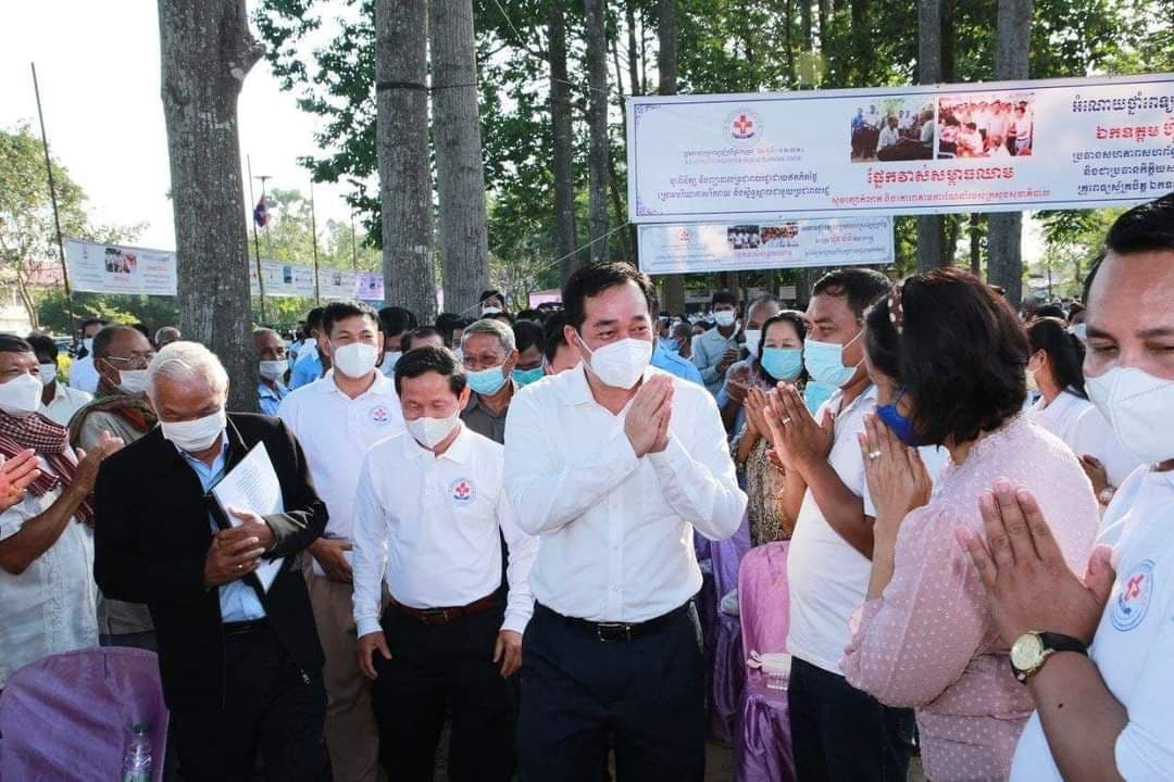 អភិបាលខេត្តកំពង់ចាម អញ្ជើញចូលរួមក្នុងបេសកកម្មលើកទី ៣៥៩ ដើម្បីសុខភាពប្រជាជន