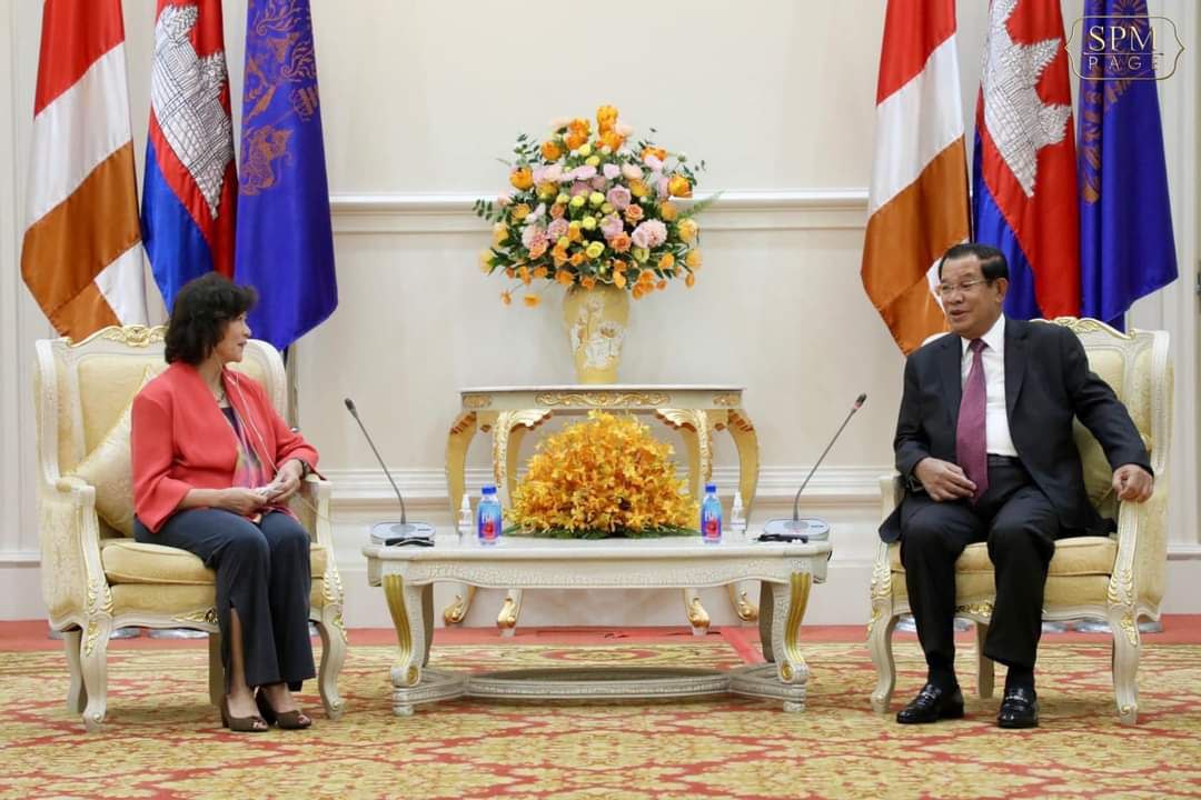 សម្ដេចតេជោ ហ៊ុន សែន អញ្ជើញជួបពិភាក្សាការងារជាមួយបេសកជនពិសេសរបស់អគ្គលេខាធិកាអង្គការសហប្រជាជាតិទទួលបន្ទុកកិច្ចការមីយ៉ាន់ម៉ា