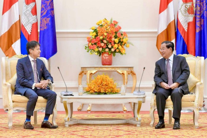 សម្ដេចតេជោ ហ៊ុន សែន អនុញាតឱ្យនាយកអង្គការកម្មសិទ្ធិបញ្ញាពិភពលោក ចូលជួបសម្តែងការគួរសម និងពិភាក្សាការងារ