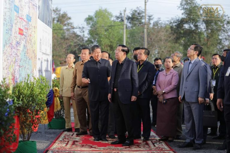 សម្តេចតេជោ ហ៊ុន សែន អញ្ជើញបើកការដ្ឋានសាងសង់ពង្រីក និងលើកគុណភាព កំណាត់ផ្លូវជាតិលេខ៧ ពីស្គន់ទៅក្រុងកំពង់ចាម