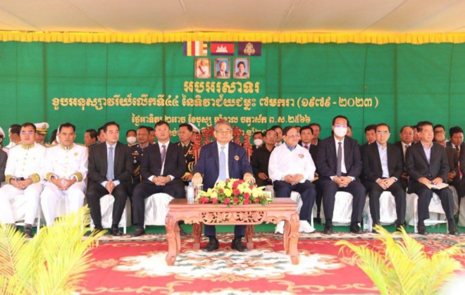 ខេត្តកំពង់ចាម បានរៀបចំមីទ្ទិញខួបអនុស្សាវរីយ៍លើកទី៤៤ នៃទិវាជ័យជំនះ ៧ មករា ១៩៧៩-២០២៣ ក្រោមអធិបតីភាព ឯកឧត្តម យឹម ឆៃលី