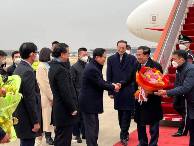 សម្តេចតេជោ ហ៊ុន សែន អញ្ជើញបំពេញទស្សនកិច្ចផ្លូវការ នៅប្រទេសចិន