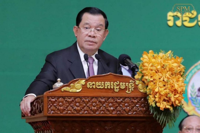 សម្តេចតេជោ ហ៊ុន សែន អញ្ជើញជាអធិបតីក្នុងពិធីអបអរសាទរទិវាជាតិ ទីក្រុងស្អាត លើកទី១១