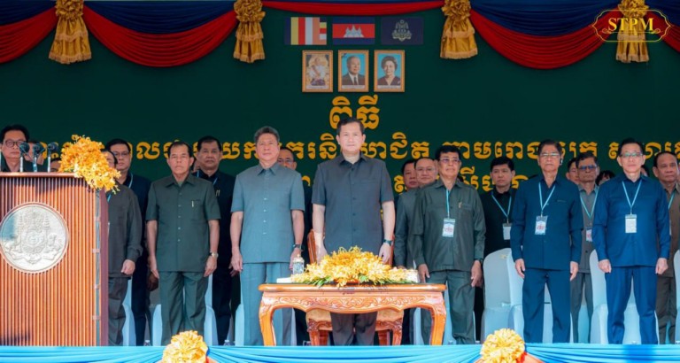 សម្តេចធិបតី ហ៊ុន ម៉ាណែត អញ្ជើញជួបសំណេះសំណាល ជាមួយកម្មករជាង ១ម៉ឺន ៥ពាន់នាក់ នៅស្រុកព្រៃនប់ ខេត្តព្រះសីហនុ