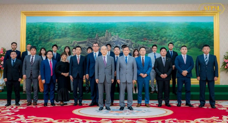 សម្តេចធិបតី ហ៊ុន ម៉ាណែត អនុញ្ញាតអោយប្រធានសមាគមជប៉ុន-កម្ពុជា ចូលជួបសម្តែងការគួរសម និងពិភាក្សាការងារ