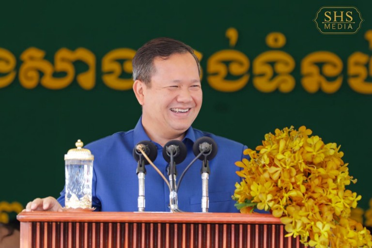 សម្តេចមហាបវរធិបតី ហ៊ុន ម៉ាណែត អញ្ជើញជាអធិបតីក្នុងពិធីបិទស្ទឹង សាងសង់ទំនប់វារីអគ្គិសនីស្ទឹងតាតៃលើ ស្ថិតក្នុងស្រុកថ្មបាំង ខេត្តកោះកុង