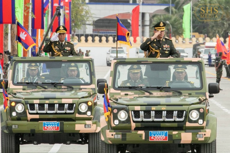 សម្តេចធិបតី ហ៊ុន ម៉ាណែត អញ្ជើញអបអរសាទរខួប២៥ឆ្នាំ នៃការបង្កើតបញ្ជាការដ្ឋានកងទ័ពជើងគោក