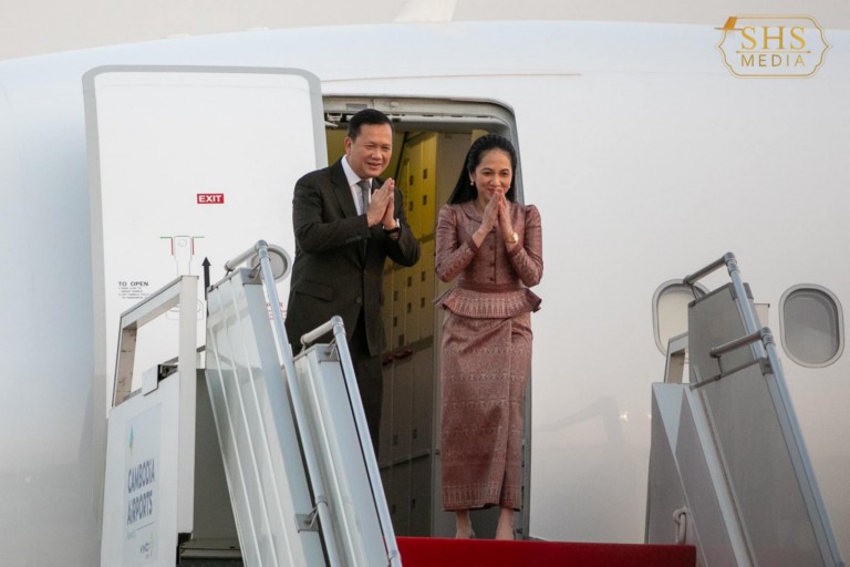 សម្តេចធិបតី ហ៊ុន ម៉ាណែត និងលោកជំទាវបណ្ឌិត ពេជ ច័ន្ទមុនី្ន ហ៊ុនម៉ាណែត អញ្ជើញចូលរួមកិច្ចប្រជុំកំពូលពិសេស អាស៊ាន-អូស្ត្រាលី