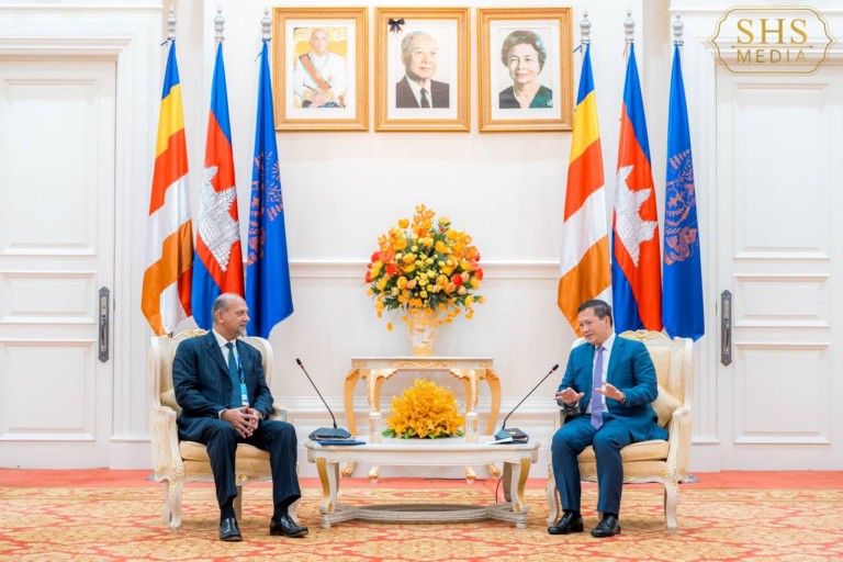 សម្តេចធិបតី ហ៊ុន ម៉ាណែត អនុញ្ញាតឲ្យរដ្ឋមន្ត្រីក្រសួងឌីជីថលម៉ាឡេស៊ី ប្រតិភូនៃវេទិការដ្ឋាភិបាលឌីជីថល ចូលជួបសម្តែងការគួរសម និងពិភាក្សាការងារ