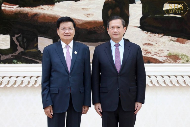 ឯកឧត្តមប្រធានរដ្ឋឡាវ ប្តេជ្ញាពង្រឹង និងពង្រីកកិច្ចសហប្រតិបត្តិការរវាងឡាវ-កម្ពុជា ដើម្បីផលប្រយោជន៍ប្រជាជន និងប្រទេសទាំងពីរ