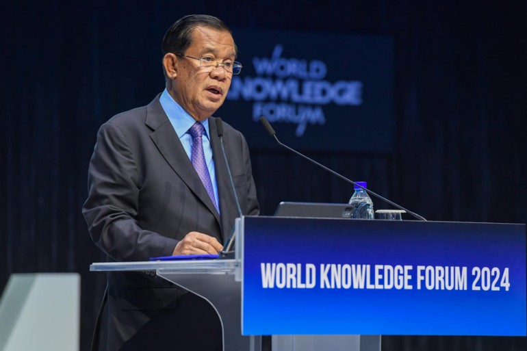 សម្តេចតេជោ ហ៊ុន សែន អញ្ជើញថ្លែងសុន្ទរកថាពិសេស ក្នុង «វេទិកាចំណេះដឹងពិភពលោក លើកទី២៥»