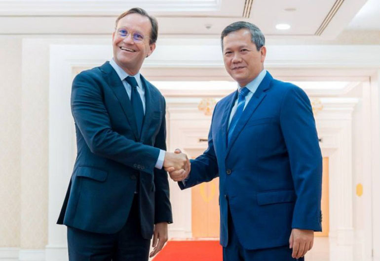 ក្រុមហ៊ុន ហ៊ិននីគែន ប្ដេជ្ញាចិត្តបន្តការវិនិយោគនៅកម្ពុជា