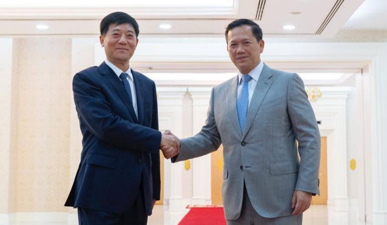 ឧបការីរដ្ឋមន្ត្រីក្រសួងសន្តិសុខសាធារណៈចិនកោតសរសើរការងារអភិបាលកិច្ចប្រទេសរបស់សម្តេចបវរធិបតី