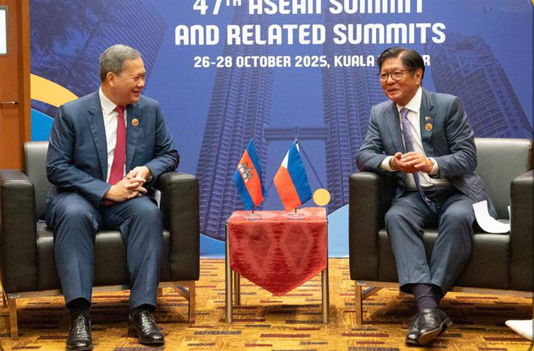 កម្ពុជា និងហ្វីលីពីនឯកភាពបន្តពង្រឹង និងពង្រីកកិច្ចសហប្រតិបត្តិការថែមទៀត