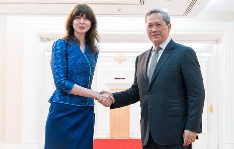 អ្នកសម្របសម្រួលអង្គការសហប្រជាជាតិប្រចាំកម្ពុជា បញ្ជាក់ពីការបន្តគាំទ្រដល់ដំណើរការអភិវឌ្ឍសង្គម-សេដ្ឋកិច្ចរបស់កម្ពុជា