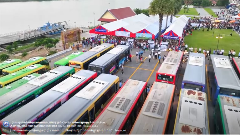 ប្រជាពលរដ្ឋ​ចំនួន ១១៩.៤៩០​នាក់ បាន​ទទួល​សេវា​ដឹកជញ្ជូន​ដោយ​ឥតគិតថ្លៃ​របស់​រដ្ឋាក​រ​ស្វយ័ត​ដឹកជញ្ជូន​សាធារណៈ​រថយន្តក្រុងរ​បស់​រដ្ឋបាល​រាជធានី​ភ្នំពេញ​