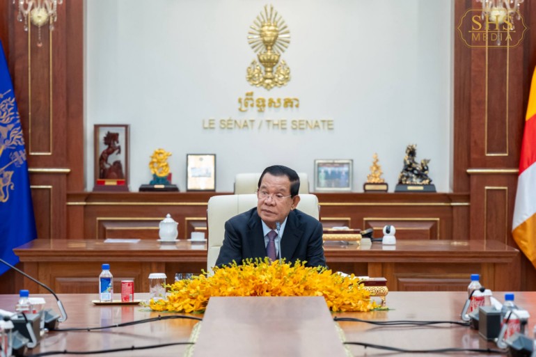 សម្តេច​តេជោ ហ៊ុន សែន អនុញ្ញាត​ឱ្យ​ក្រុមការងារ​សមាគម​ជនជាតិ​ខ្មែរ​រស់នៅ​ប្រទេស​ជប៉ុន​ដឹកនាំ​ដោយ លោក ហៃ វណ្ណា ចូលជួប​សម្តែង​ការគួរសម​