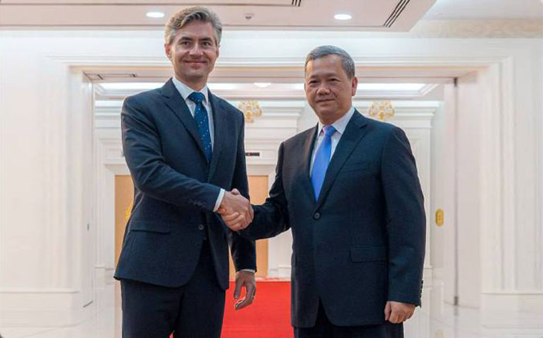 កម្ពុជា និង​លី​ទុយ​អា​នី ប្ដេជ្ញា​ជំរុញ​កិច្ចសហប្រតិបត្តិការ​ទ្វេភាគី​លើ​វិស័យ​សក្តានុពល​ឱ្យ​កាន់តែ​ស៊ីជម្រៅ​